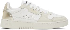 Axel Arigato Baskets basses Dice blanc et beige