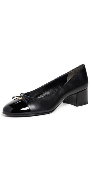 Tory Burch 45mm Cap Toe Pumps Perfect Black / Perfect Black 5