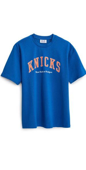 New York or Nowhere Knicks Alumni T-Shirt Royal Blue Garment Dye 2XL