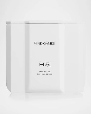 H5 White Queen Tobacco Tonka Bean Luxury Candle, 10 oz.