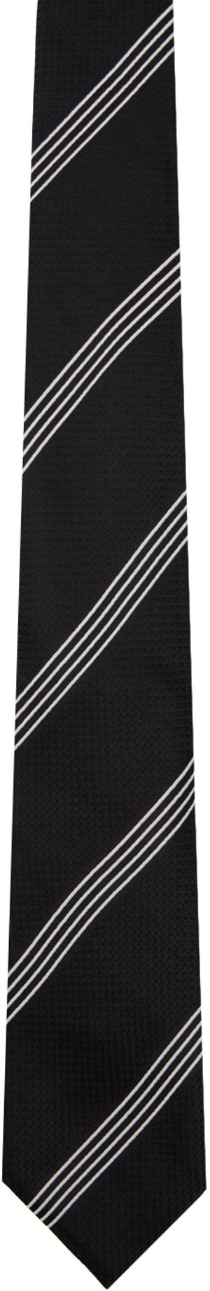TOM FORD Black Stripe Tie
