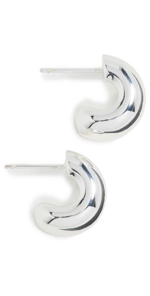 Aureum Azur Earrings Silver One Size