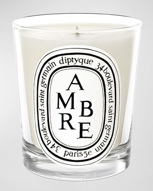 Ambre (Amber) Scented Candle, 6.5 oz.