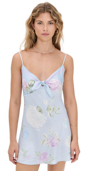 LoveShackFancy Beliona Dress Amethyst Sky 8