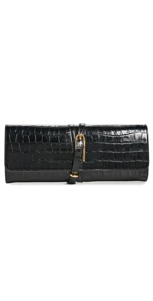 Liffner Belted Clutch Black One Size