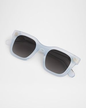 Celeste Acetate Square Sunglasses