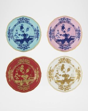 Oriente Italiano Assorted Dessert Plates, Set of 4