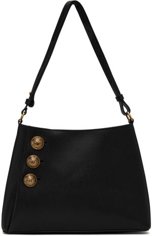 Balmain Black Emblème Bag
