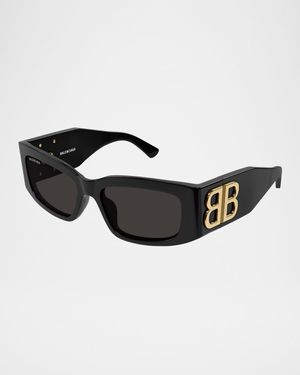 Bossy Cat-Eye Acetate Sunglasses