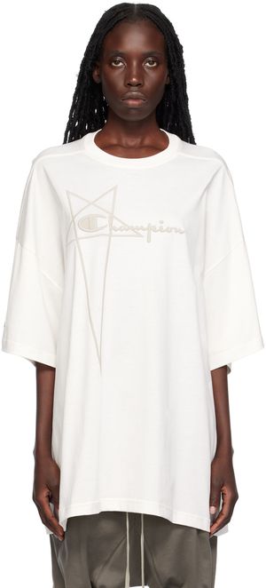 Rick Owens Off-White Champion Edition Tommy T-Shirt