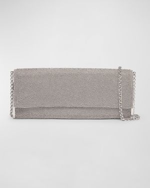 Kate Mesh Crystals Clutch Bag