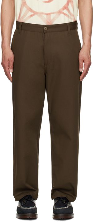 Carhartt Work In Progress Brown Module Trousers