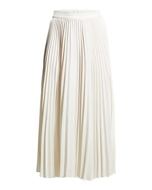 Pleated Midi Skirt