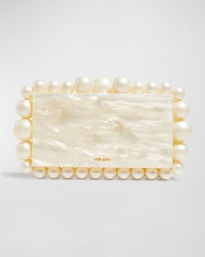 Eos Pearly Acrylic Clutch Bag