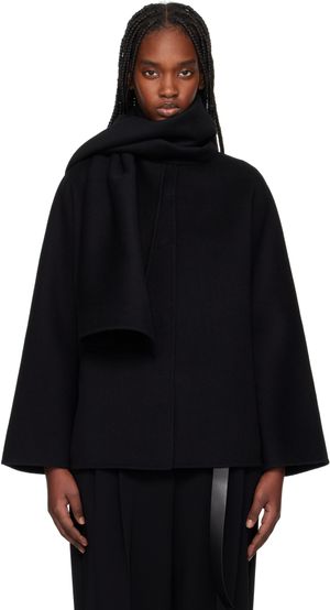 Max Mara Black Udente Jacket