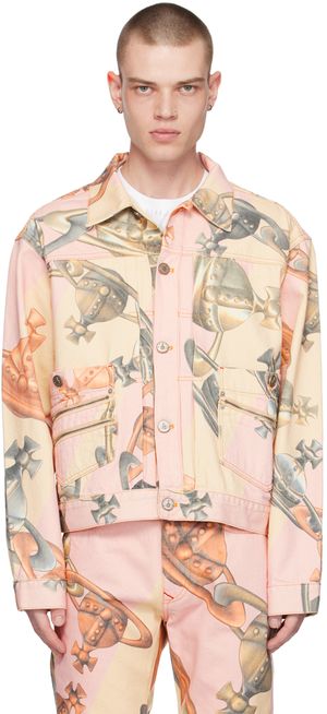 Vivienne Westwood Pink Marlene Denim Jacket