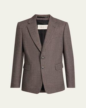 Men's Blaine Slim-Fit Glen Plaid Jacket