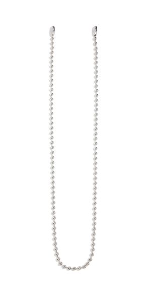 Ossa Ballchain Crossbody Phone Strap Rhodium One Size