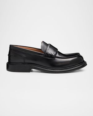 Men's Haddock Leather Penny Loafers