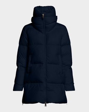 Mid-Length Down Puffer Jacket