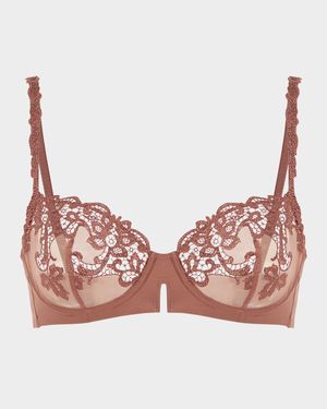 Saga Non-Padded Lace Demi Bra