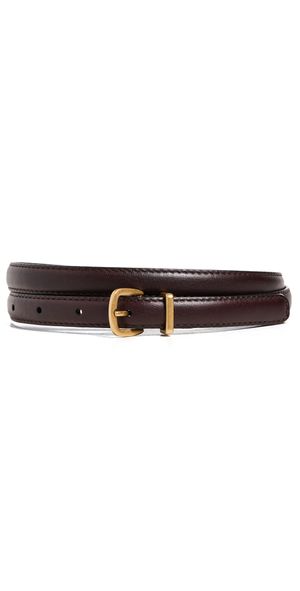 Madewell Skinny Essentials Belt True Black L