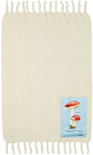 Jil Sander Off-White Mushroom Mohair Blanket