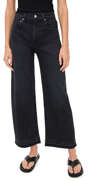 PAIGE Arellia Ankle Pants Black Void 26