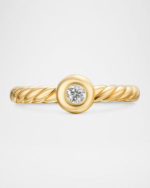 Modern Cable Band Ring in 18K Gold, 2.8mm