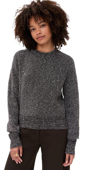 A. L.C. Zoe Sweater Charcoal/Dark Brown XS