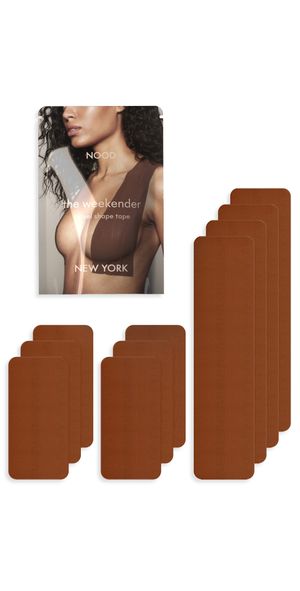 NOOD New York The Weekender Travel Shape Tape No. 5 Soft Tan One Size