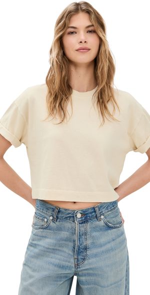 ASKK NY Cuff Tee Ecru 2