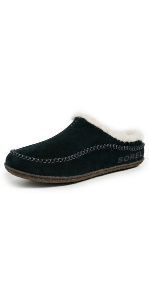 Sorel Falcon Ridge II Slippers Black/Dark Stone 9
