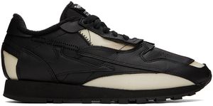 Maison Margiela Black Reebok Classics Edition 'Memory Of' Sneakers