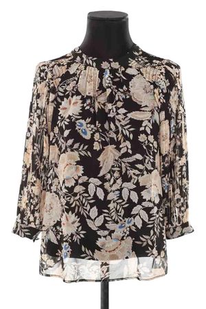 Sezane - Seconde Main - Blouse - Taille S - Noir