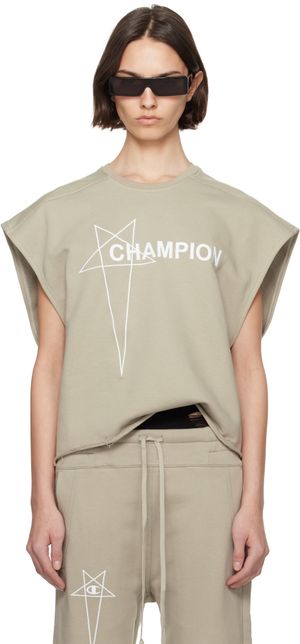 Rick Owens Off-White Champion Edition Micro Tatlin Tank Top
