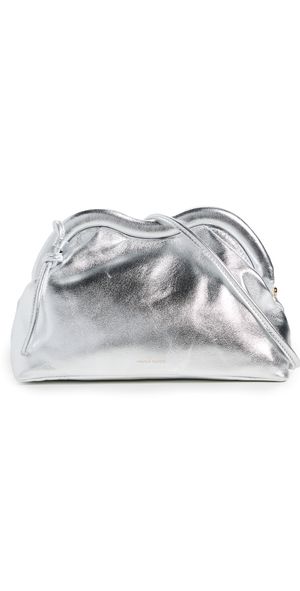 Mansur Gavriel Baci Bag Silver One Size