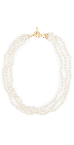 Brinker + Eliza Jacqueline Necklace Pearl One Size