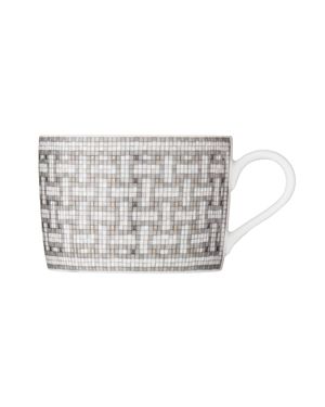 Mosaique au 24 Platinum Tea Cup & Saucer