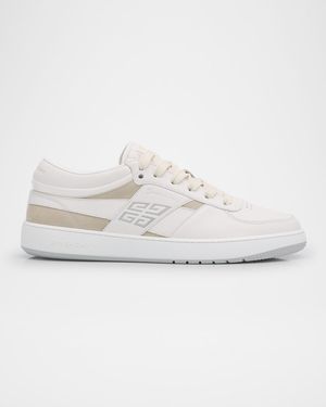 Men's G Move Leather Low-Top Sneakers