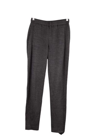 Theory - Seconde Main - Pantalon droit en laine - Taille XS - Gris