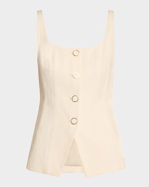 Liana Fitted Sleeveless Top