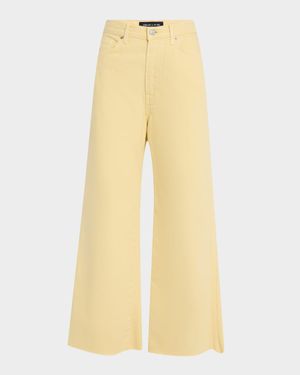 Taylor Crop High-Rise Wide Jeans