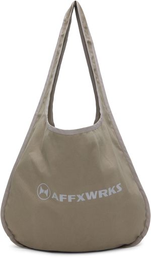 AFFXWRKS Beige Circular Bag
