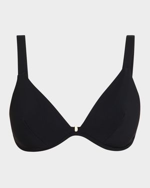 Rib Textured Underwire Bikini Top
