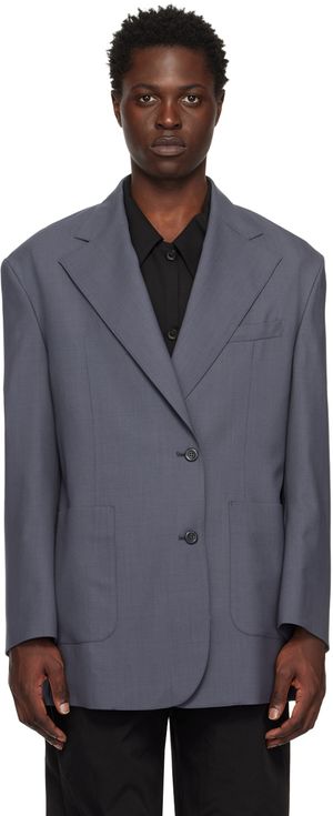 LOW CLASSIC SSENSE Exclusive Gray Blazer