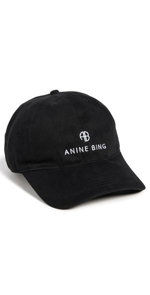 ANINE BING Jeremy Baseball Cap Black One Size