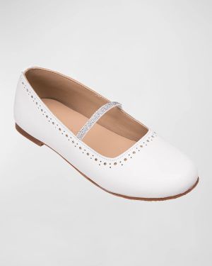 Girl's Sasha Ballerina Flats, Baby/Toddler/Kid