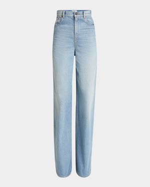 High Rise Wide Leg Jeans