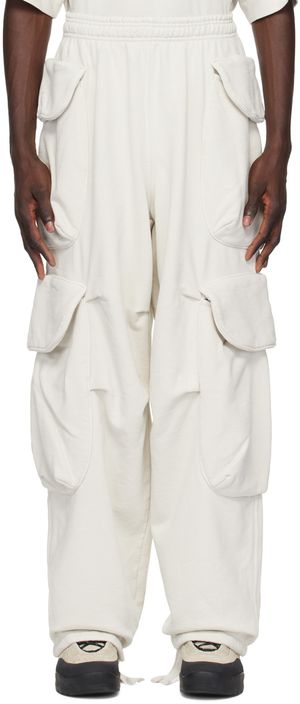 Entire Studios Off-White Heavy Gocar Cargo Pants